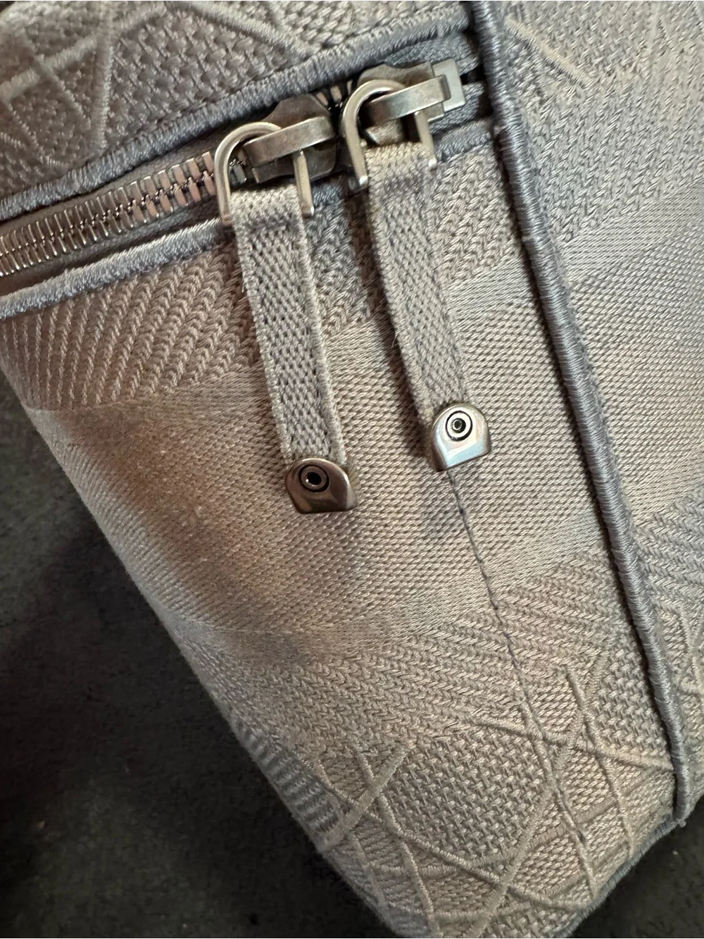 Dior Embroidered Canvas Vanity Case
